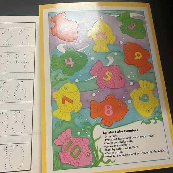 Vintage 1984 GOLDEN STEP AHEAD Addition Flash Cards-& Counting To Ten & Shapes - Picture 6 of 8